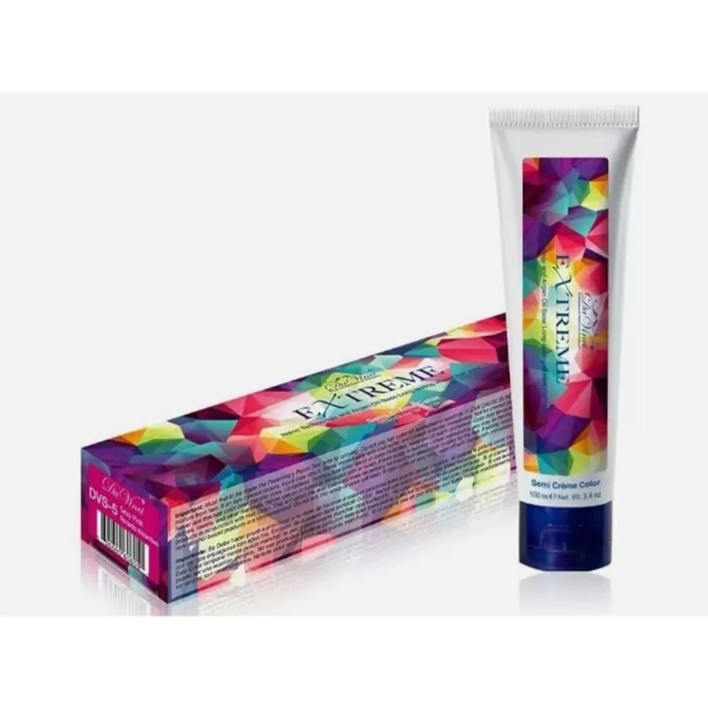 Da Vinci Extreme Semi Hair Creme Color 3.4 oz DVS-9 (Wine Cherry)